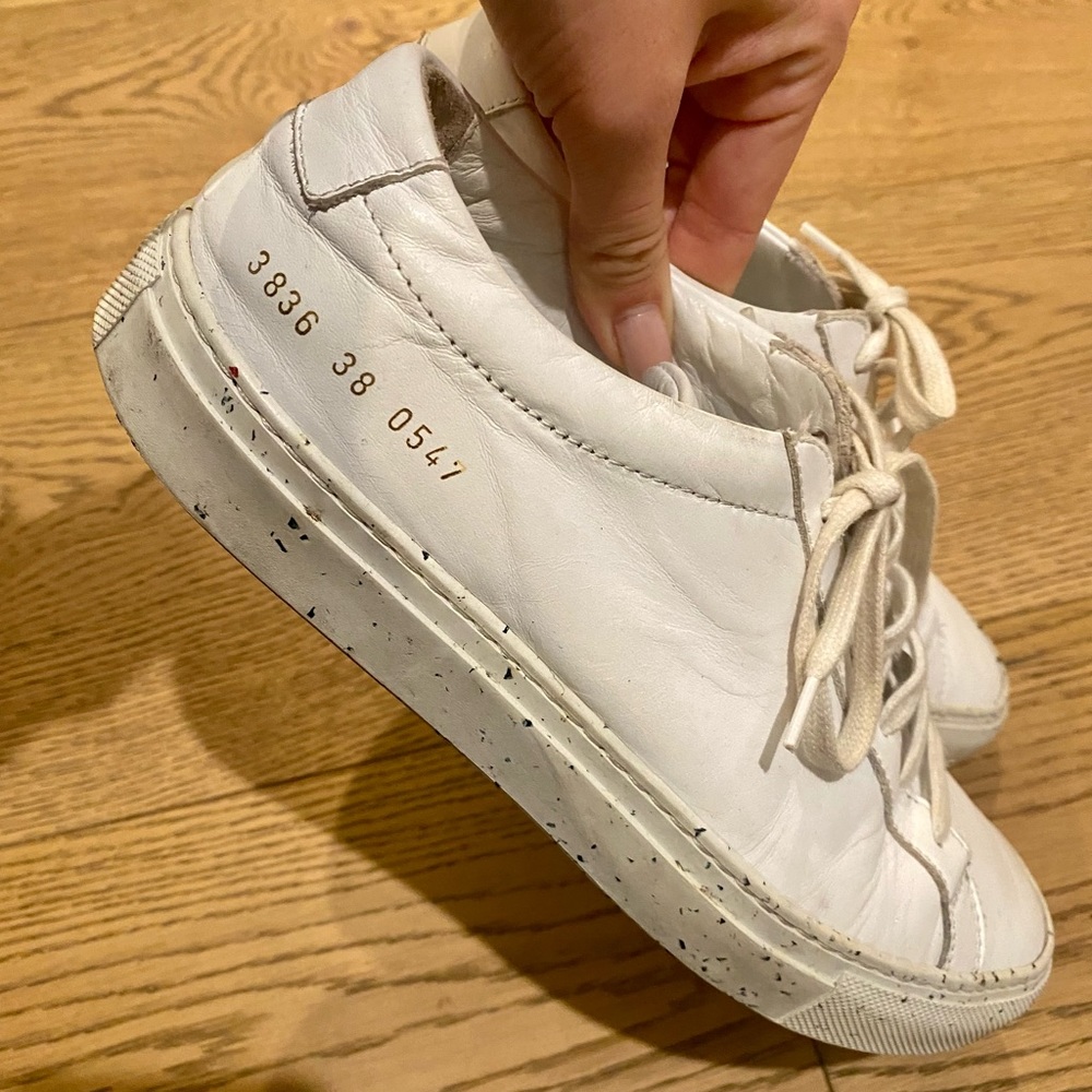 WHITE COMMON PROJECTS WOMENS SIZE 38
